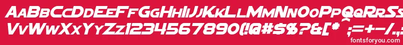 Подробнее о шрифте SigmaFiveMarqueeItalic Шрифт SigmaFiveMarqueeItalic – белые шрифты на красном фоне
