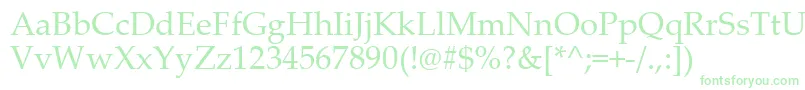 PalatinoLinotypeフォントについての詳細 フォントPalatinoLinotype – 緑のフォント