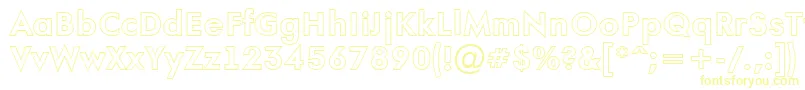 AFuturaortootlBold Font – Yellow Fonts