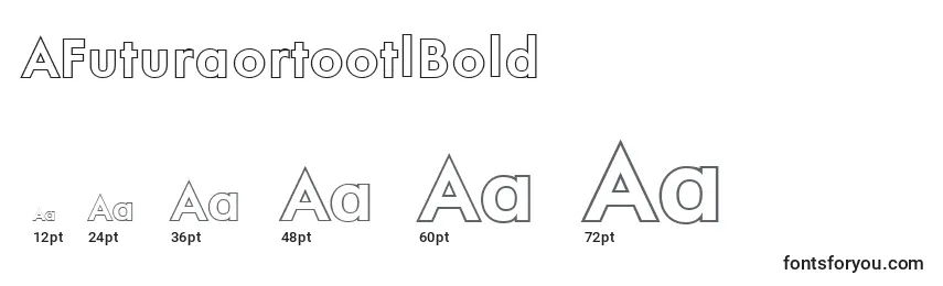 AFuturaortootlBold Font Sizes