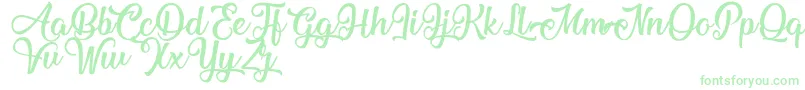 MechanicOfTheHeart Font – Green Fonts