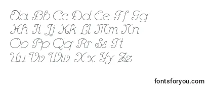 Rhumbascript-fontti