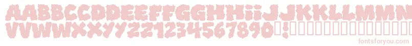 Więcej informacji o czcionce Shoplifters Czcionka Shoplifters – różowe czcionki