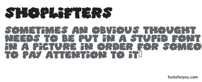 Shoplifters Font