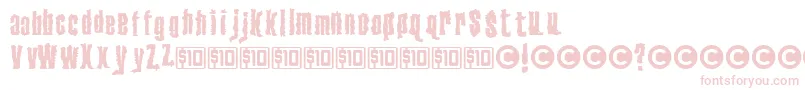 VenerealDisease Font – Pink Fonts on White Background