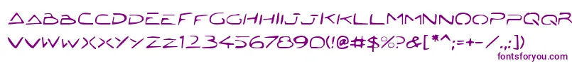 Jetech22 Font – Purple Fonts on White Background