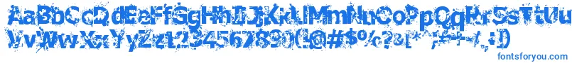 CrimeScene Font – Blue Fonts