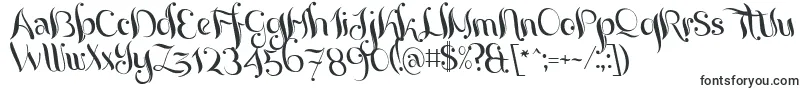 Yoghurt-Schriftart – Kalligrafische Schriften