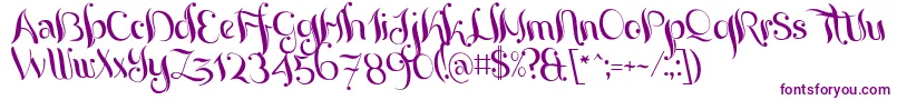 Yoghurt Font – Purple Fonts