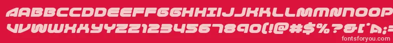 fuente 1stenterprisesexpandital – Fuentes Rosadas Sobre Fondo Rojo