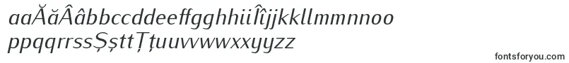 IwonaItalic-Schriftart – rumänische Schriften