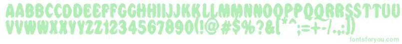 Vtcnightofthedrippybentcaps Font – Green Fonts