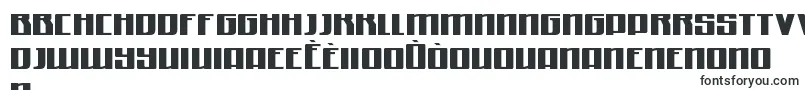 Czcionka Quantummaliceexpand – kreolskie czcionki