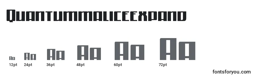 Quantummaliceexpand Font Sizes