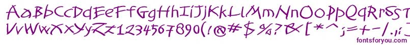 TomahawkedBold Font – Purple Fonts
