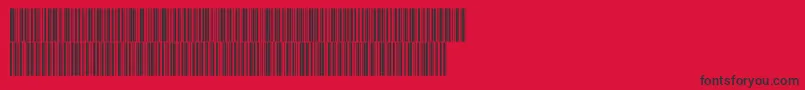 Intp72dltt Font – Black Fonts on Red Background