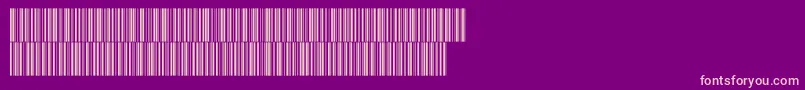 Intp72dltt Font – Pink Fonts on Purple Background