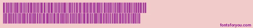 Intp72dltt-Schriftart – Violette Schriften auf rosa Hintergrund