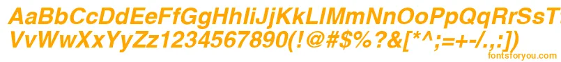 HalvorsonBoldoblique Font – Orange Fonts