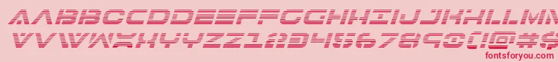 7thservicegradital Font – Red Fonts on Pink Background