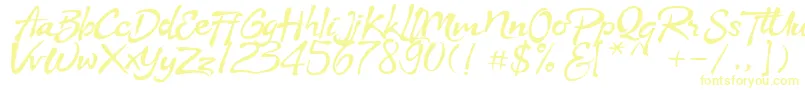 Stya Font – Yellow Fonts