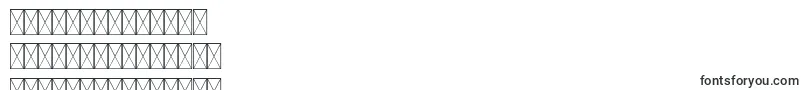 StarouspenskayaKucsSpacedout-Schriftart – thailändische Schriften