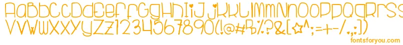 TubagusRanggaEfarasti Font – Orange Fonts