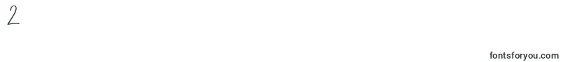 DonneNormal Font – Fonts for Digit 2