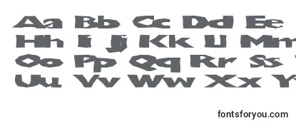 Review of the Chunkoblockosoopadark Font