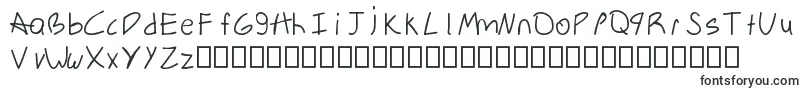 HandwrittenSerialKillerMac-Schriftart – Schriften für VK