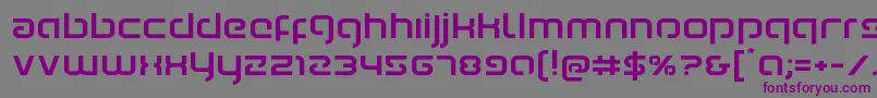 Youngerbloodexpand-fontti – violetit fontit harmaalla taustalla