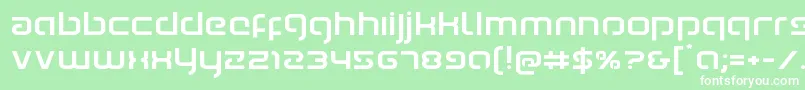 Youngerbloodexpand Font – White Fonts on Green Background