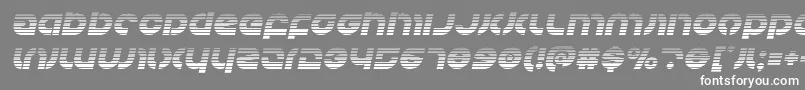 Kovacsgradital Font – White Fonts on Gray Background