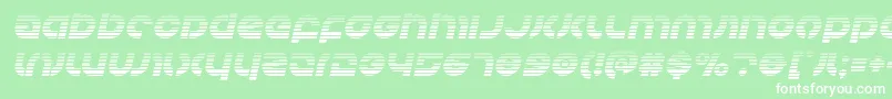 Kovacsgradital Font – White Fonts on Green Background