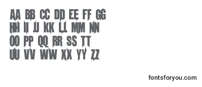 Review of the Unrealised Font