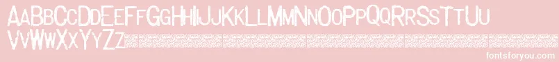 Saiba mais sobre a fonte Majorlabel Fonte Majorlabel – fontes brancas em um fundo rosa