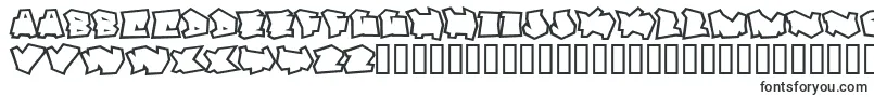 Шрифт DortmundOutline – шрифты по материалам