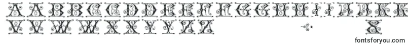 GingerbreadInitials-fontti – kelttiläiset fontit
