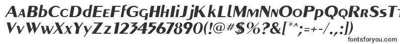 Шрифт MontereyflfBolditalic – шрифты для титров