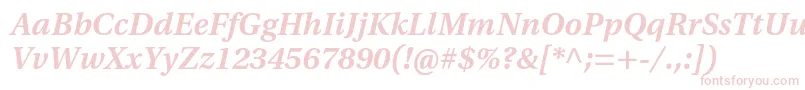 UtopiastdSemiboldcaptit Font – Pink Fonts
