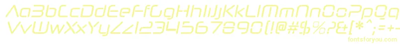 NeuropolnovacdItalic Font – Yellow Fonts
