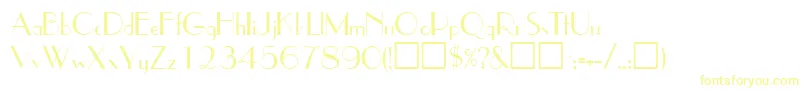 JetsetsskRegular Font – Yellow Fonts