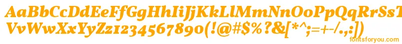 VollkornBoldItalic Font – Orange Fonts