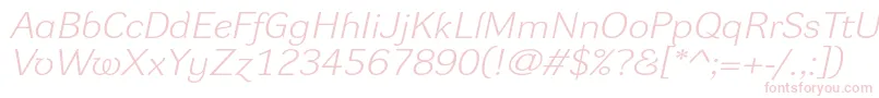 DynagrotesklxeItalic Font – Pink Fonts