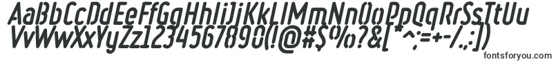 RulerStencilHeavyItalic-fontti – Alkavat R:lla olevat fontit