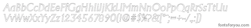 More about AdelonoutlineLightItalic Font AdelonoutlineLightItalic Font – Gray Fonts