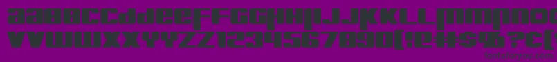 Шрифт Kreon – чёрные шрифты на фиолетовом фоне