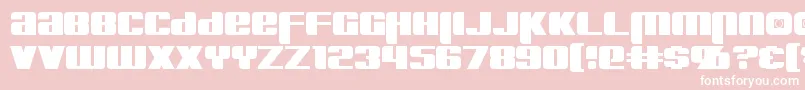Kreon Font – White Fonts on Pink Background