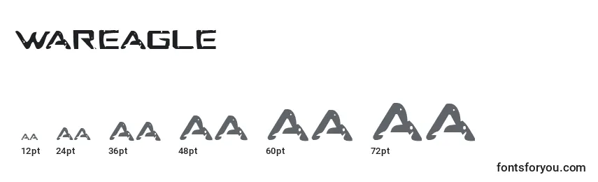 Wareagle Font Sizes