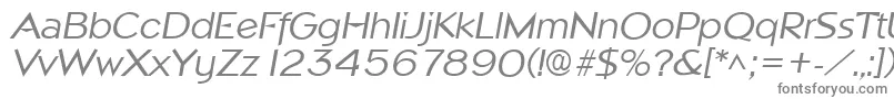 NapoliItalic Font – Gray Fonts